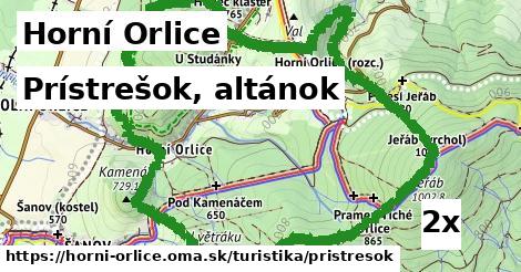 Prístrešok, altánok, Horní Orlice