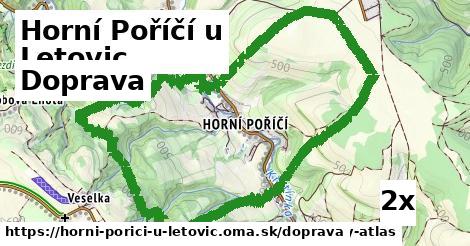 doprava v Horní Poříčí u Letovic