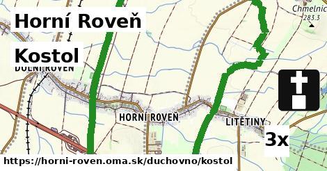 Kostol, Horní Roveň