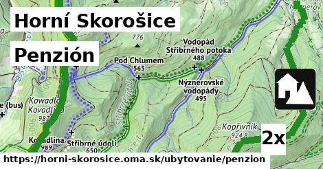 penzión v Horní Skorošice