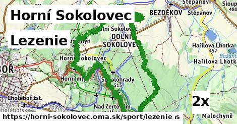 Lezenie, Horní Sokolovec