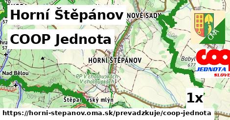 COOP Jednota, Horní Štěpánov