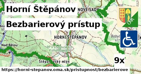 Bezbarierový prístup, Horní Štěpánov