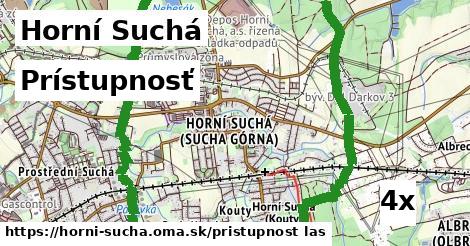 prístupnosť v Horní Suchá