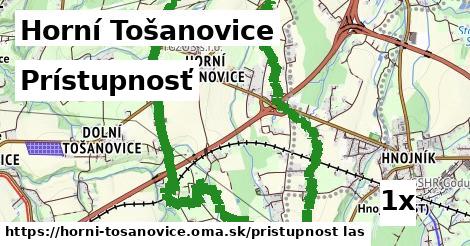 prístupnosť v Horní Tošanovice