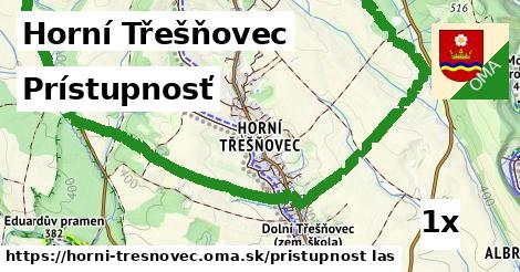prístupnosť v Horní Třešňovec