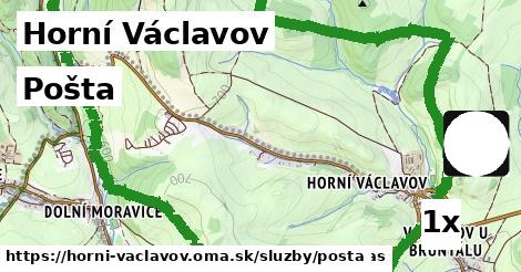 Pošta, Horní Václavov
