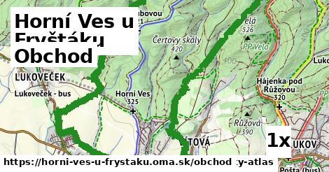obchod v Horní Ves u Fryštáku