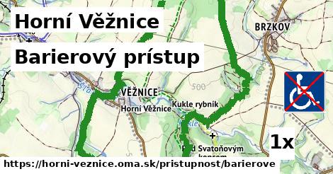 Barierový prístup, Horní Věžnice