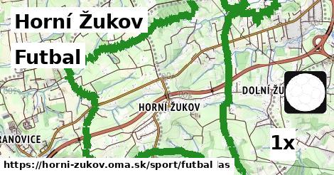 futbal v Horní Žukov