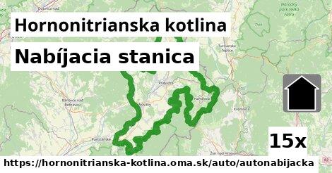 Nabíjacia stanica, Hornonitrianska kotlina