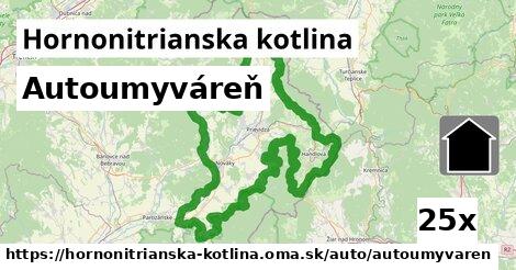 Autoumyváreň, Hornonitrianska kotlina