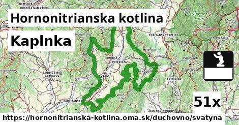 Kaplnka, Hornonitrianska kotlina