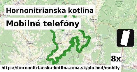 Mobilné telefóny, Hornonitrianska kotlina