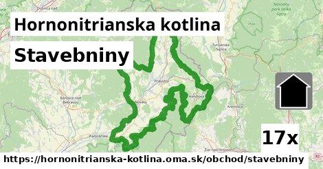 Stavebniny, Hornonitrianska kotlina