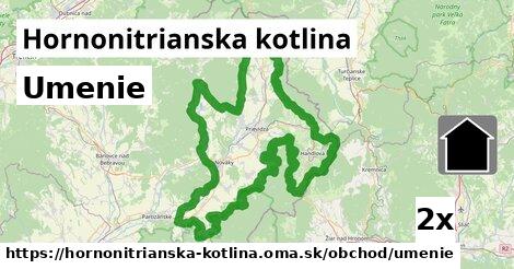 Umenie, Hornonitrianska kotlina