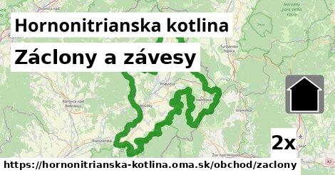 Záclony a závesy, Hornonitrianska kotlina