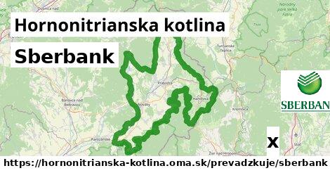 Sberbank, Hornonitrianska kotlina