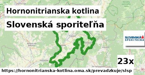 Slovenská sporiteľňa, Hornonitrianska kotlina