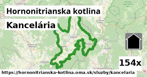 Kancelária, Hornonitrianska kotlina