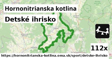 Detské ihrisko, Hornonitrianska kotlina