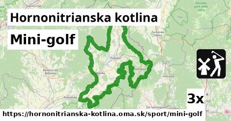 Mini-golf, Hornonitrianska kotlina