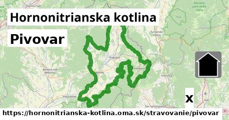 Pivovar, Hornonitrianska kotlina