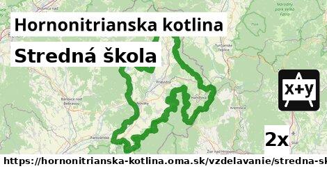 Stredná škola, Hornonitrianska kotlina