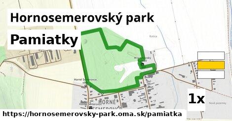 pamiatky v Hornosemerovský park