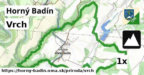 Vrch, Horný Badín