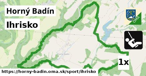 Ihrisko, Horný Badín