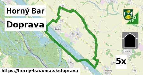 doprava v Horný Bar