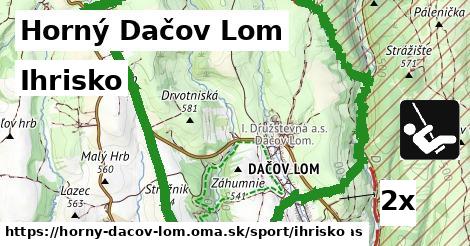 Ihrisko, Horný Dačov Lom