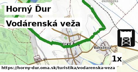 Vodárenská veža, Horný Ďur