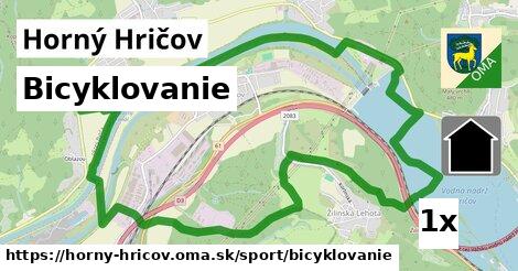 bicyklovanie v Horný Hričov