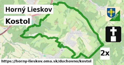 Kostol, Horný Lieskov