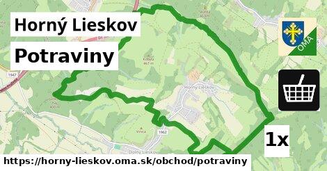 Potraviny, Horný Lieskov