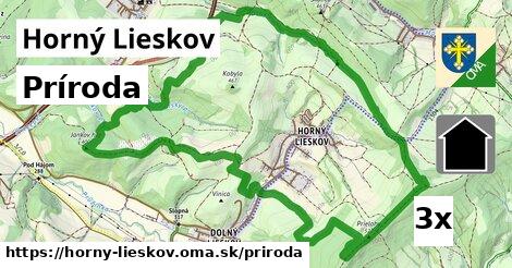 príroda v Horný Lieskov