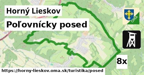 Poľovnícky posed, Horný Lieskov