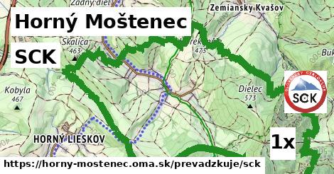 SCK, Horný Moštenec