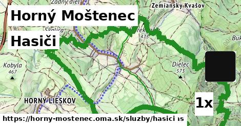 Hasiči, Horný Moštenec