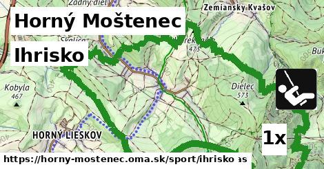 Ihrisko, Horný Moštenec