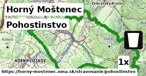 Pohostinstvo, Horný Moštenec