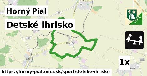 Detské ihrisko, Horný Pial