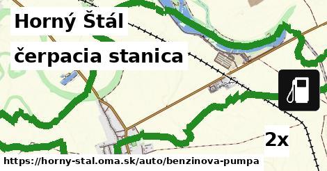 čerpacia stanica, Horný Štál