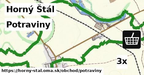 Potraviny, Horný Štál