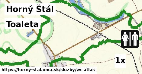 Toaleta, Horný Štál