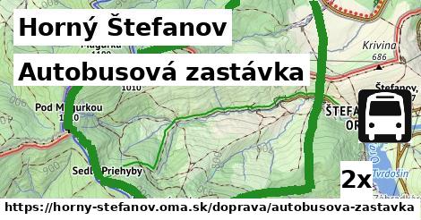 Autobusová zastávka, Horný Štefanov