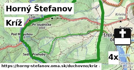 Kríž, Horný Štefanov