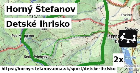 Detské ihrisko, Horný Štefanov